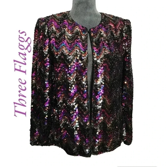 Three Flaggs Jacket M - Picture 1 of 5